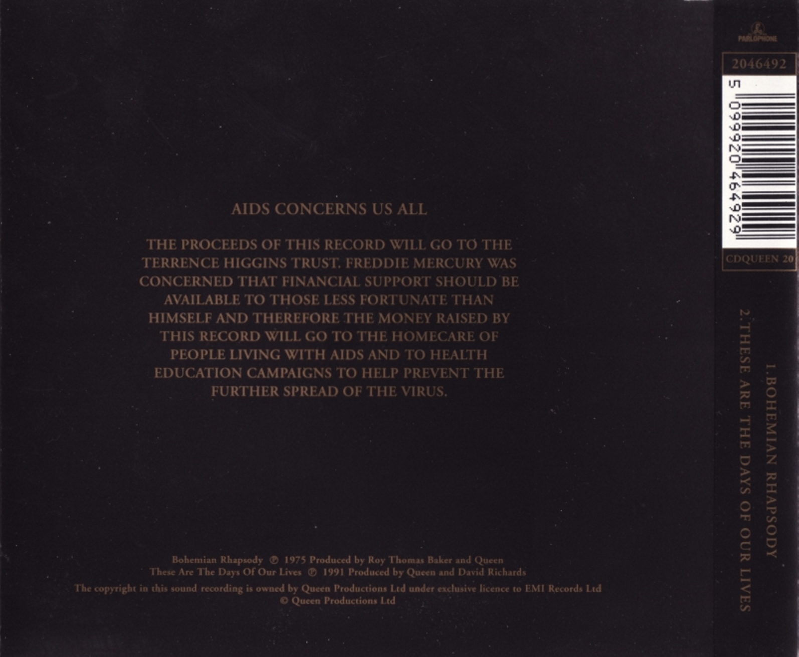 Queen  Bohemian Rhapsody : CDs ak